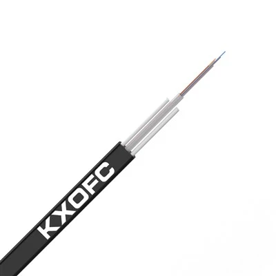 Flat fiberoptisk kabel